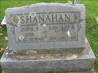Shanahan, John P. and Ann (Burns)